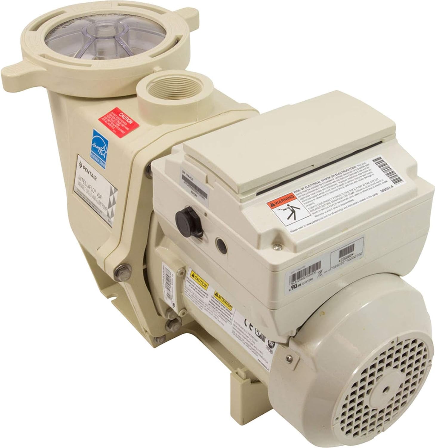 Pentair 011028 Intelliflo VS Pool Pump, Almond