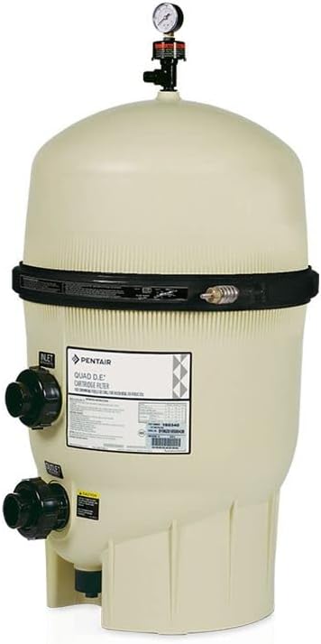 Pentair Quad DE 100 Sq Ft 160 GPM High Flow Pool Filter