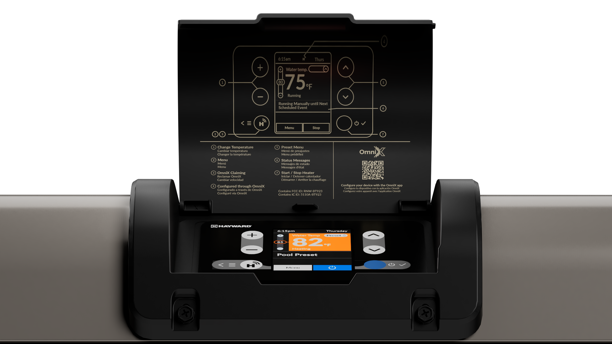 Hayward Universal H-Series Above-Ground Natural Gas Low NOx Pool Heater