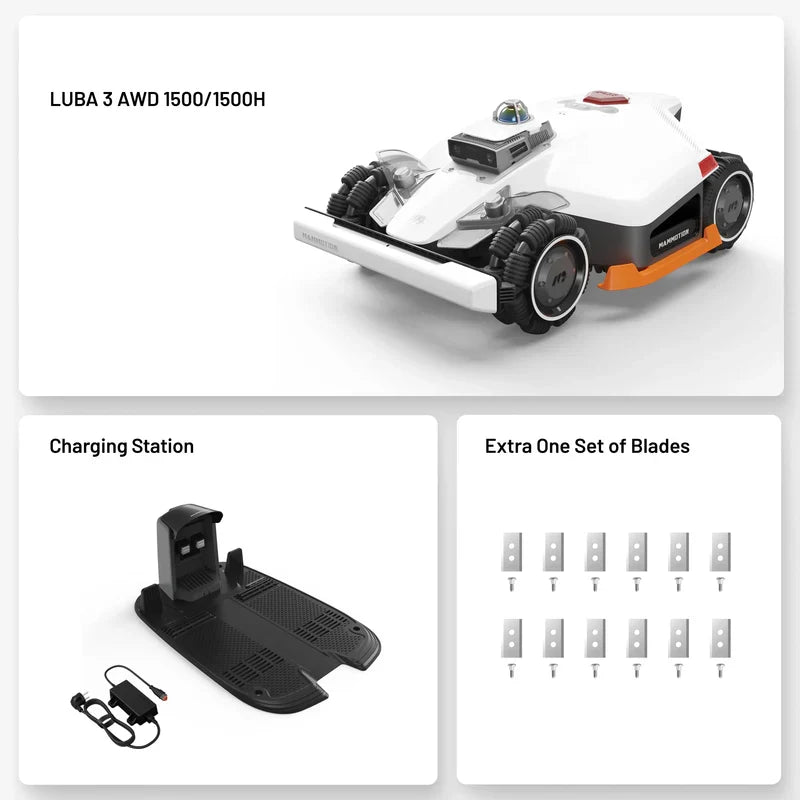 Mammotion Luba 3 AWD Robotic Lawn Mower